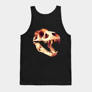 skull dino Tank Top